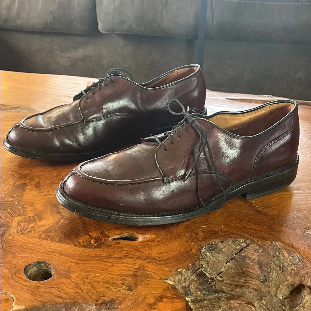 Allen Edmonds Bradley Burgundy Men’s Dress Shoes 7.5 D